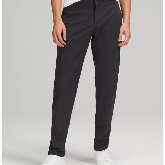 Lululemon Men's ABC Black Pants Size 34 X 30 Slim - Picture 7 of 14